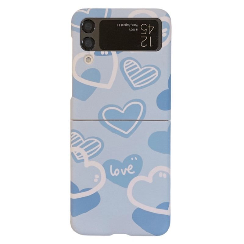 Mobilcover Samsung Galaxy Z Flip 4 Flip Cover Elsker Blomster