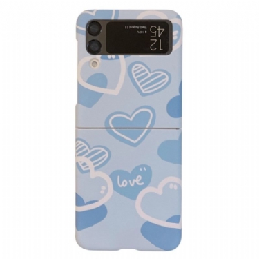 Mobilcover Samsung Galaxy Z Flip 4 Flip Cover Elsker Blomster