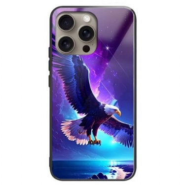 Cover iPhone 16 Pro Max Flying Eagle Hærdet Glas