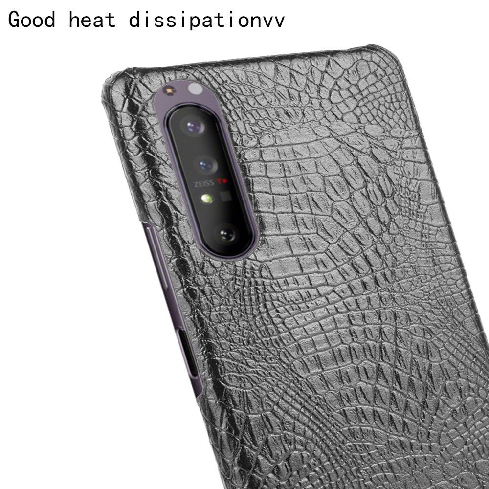 Cover Sony Xperia 1 II Anti-fald Croc Skin Effekt