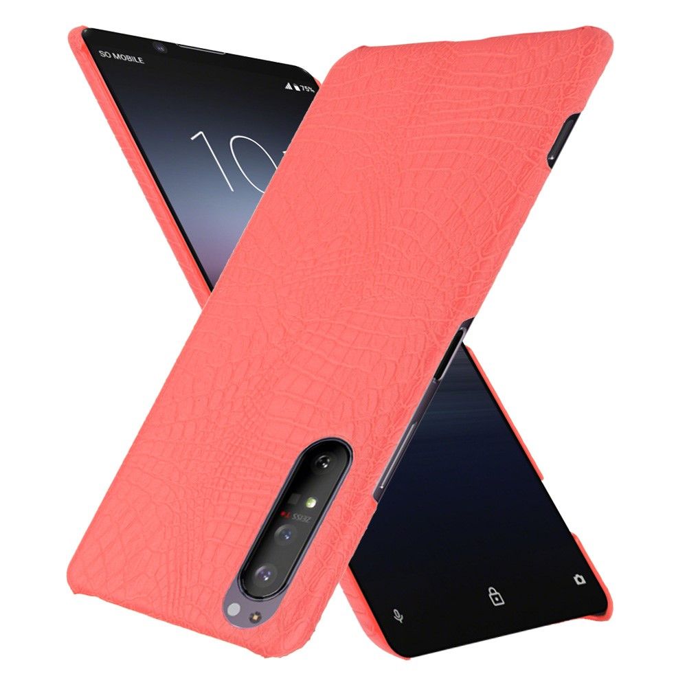 Cover Sony Xperia 1 II Anti-fald Croc Skin Effekt