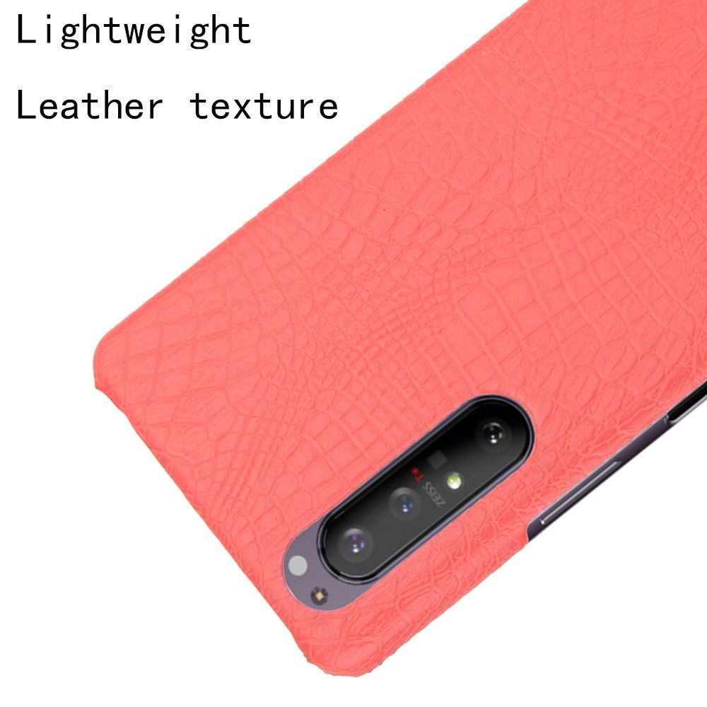 Cover Sony Xperia 1 II Anti-fald Croc Skin Effekt