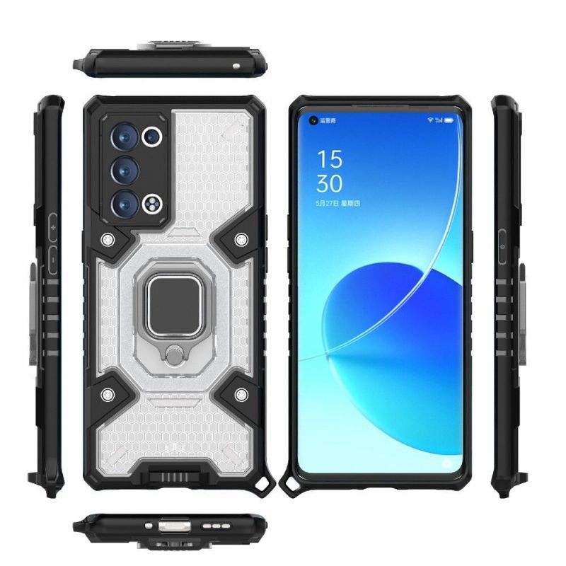 Cover Oppo Reno 6 Pro 5G Bicolor Support Funktion