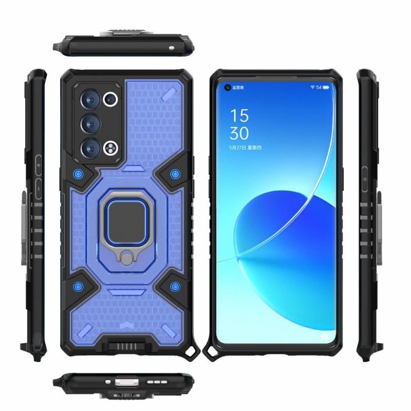 Cover Oppo Reno 6 Pro 5G Bicolor Support Funktion