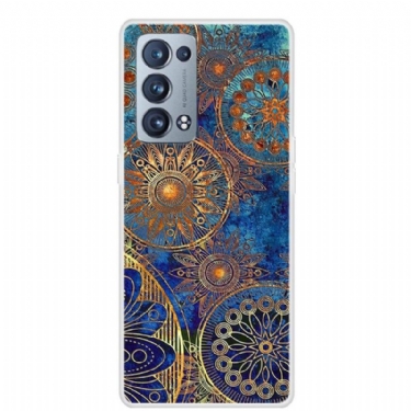 Cover Oppo Reno 6 Pro 5G Hemming Gammel Mandala