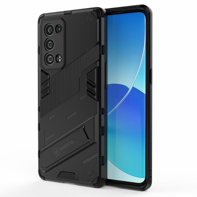 Cover Oppo Reno 6 Pro 5G Hybrid Med Stativ