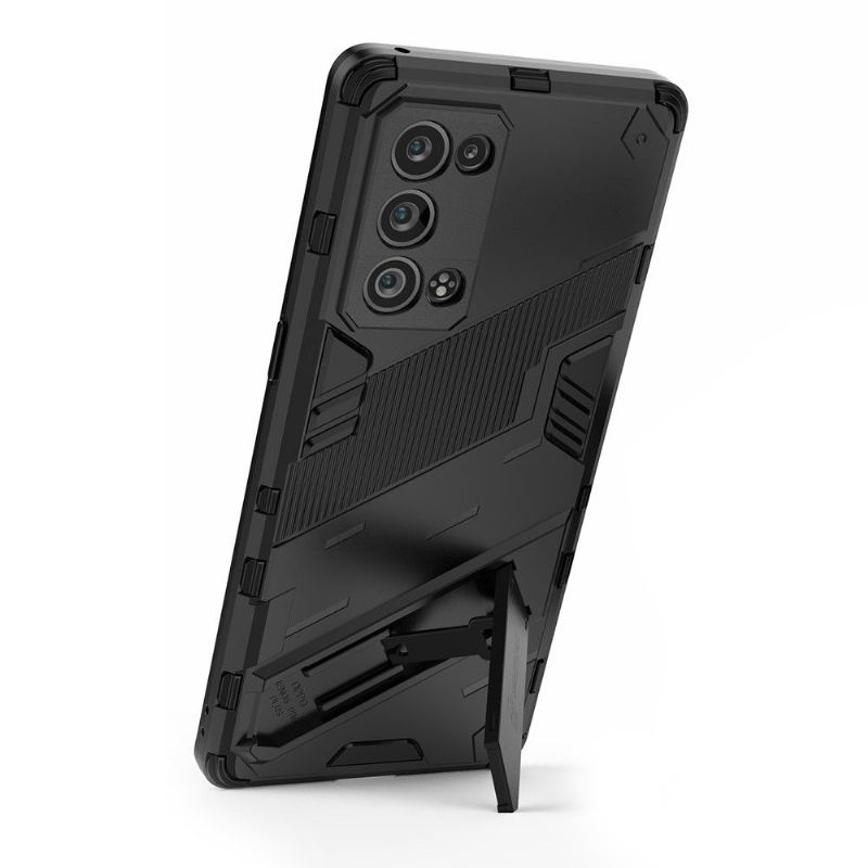 Cover Oppo Reno 6 Pro 5G Hybrid Med Stativ