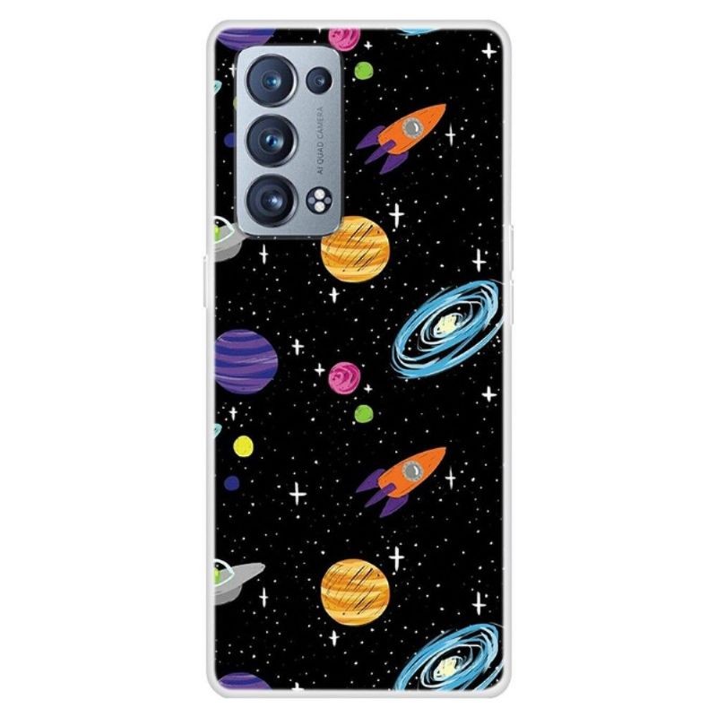 Cover Oppo Reno 6 Pro 5G Illustration Space