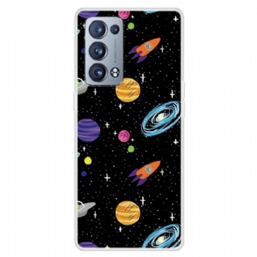 Cover Oppo Reno 6 Pro 5G Illustration Space