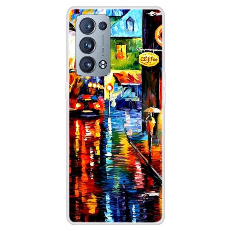 Cover Oppo Reno 6 Pro 5G Kunstnerisk Maleri