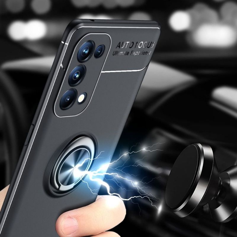 Cover Oppo Reno 6 Pro 5G Silikone Med Roterende Støtte