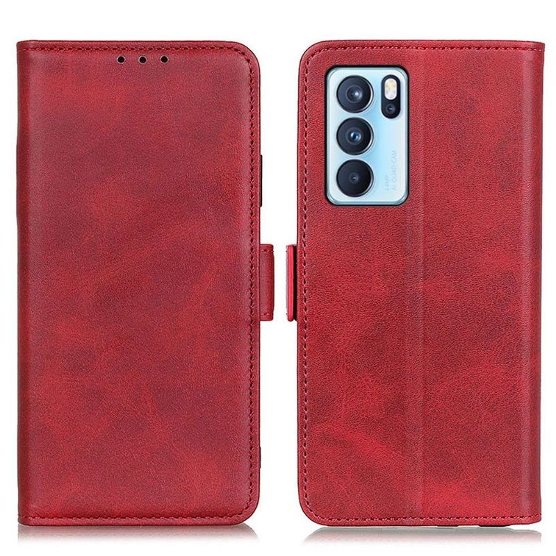 Etui Oppo Reno 6 Pro 5G Hemming Punge Etui Mat Kunstlæder