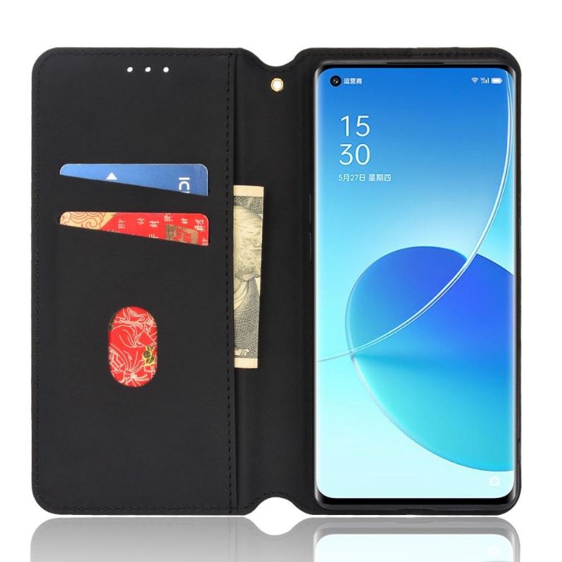 Flip Cover Oppo Reno 6 Pro 5G Læder Cover Designgeometri