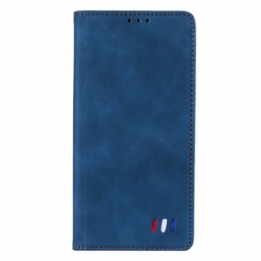 Cover Xiaomi Redmi Note 10 5G Flip Cover Trefarvet Læderstil