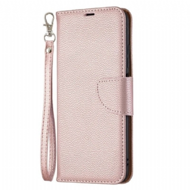 Flip Cover Xiaomi Redmi Note 10 5G Læder Cover Litchi Rabat Oblique