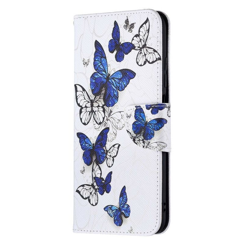 Flip Cover Xiaomi Redmi Note 10 5G Vidunderlige Sommerfugle