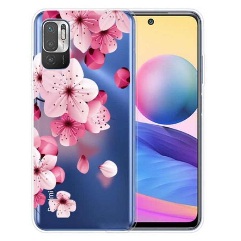 Mobilcover Xiaomi Redmi Note 10 5G Små Lyserøde Blomster