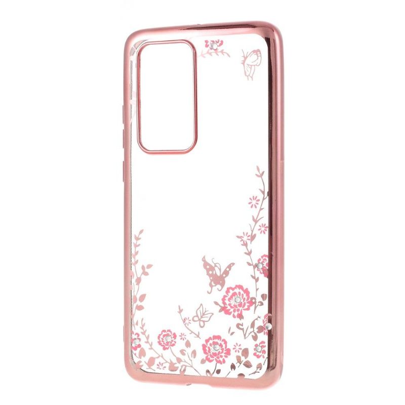 Cover Huawei P40 Pro Floral Spring Transparent