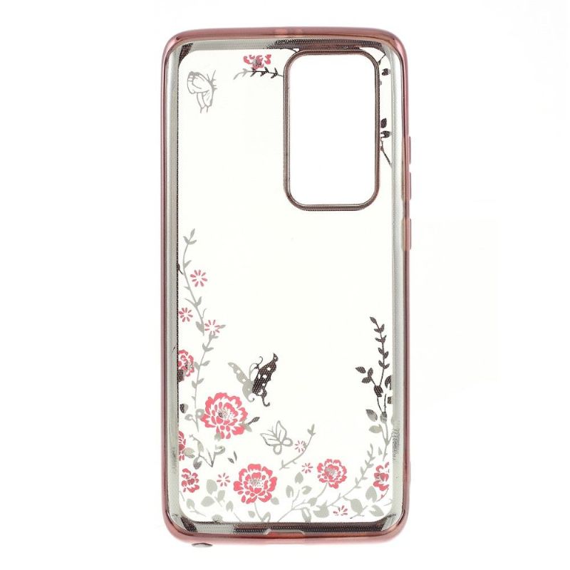 Cover Huawei P40 Pro Floral Spring Transparent