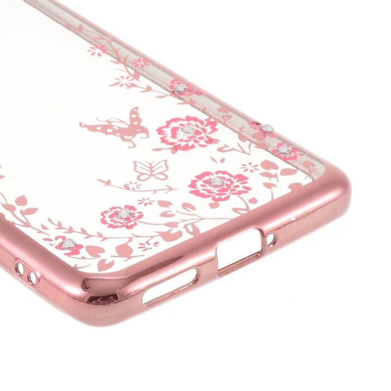 Cover Huawei P40 Pro Floral Spring Transparent