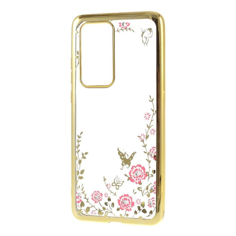 Cover Huawei P40 Pro Floral Spring Transparent