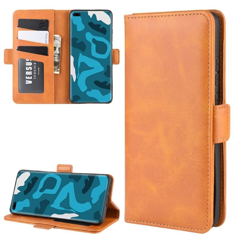 Flip Cover Huawei P40 Pro Punge Etui Mat Imiteret Lædercover