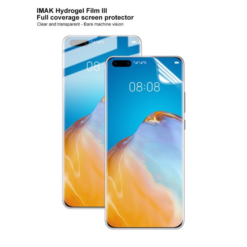 Huawei P40 Pro Hydrogel Skærmbeskytter - Pakke Med 2 Film