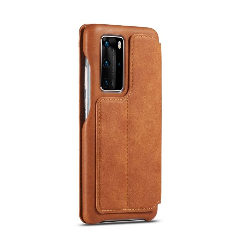 Læder Cover Huawei P40 Pro Original Flip Cover Kunstlæder