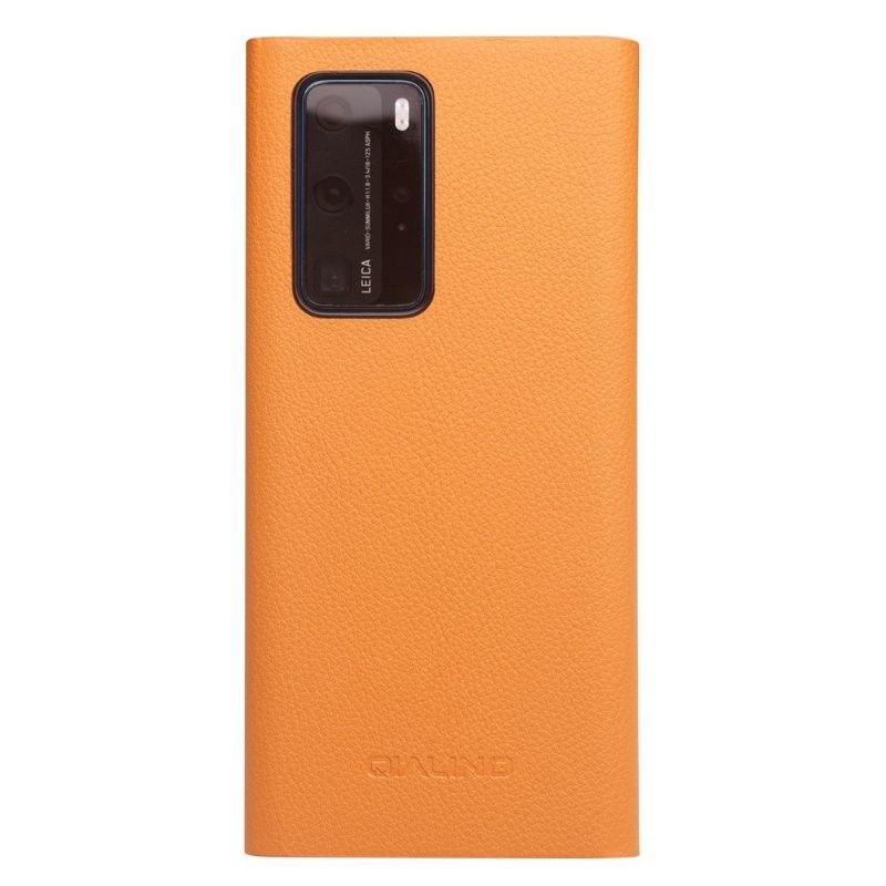 Læder Cover Huawei P40 Pro Original Flip Cover Lædervindue