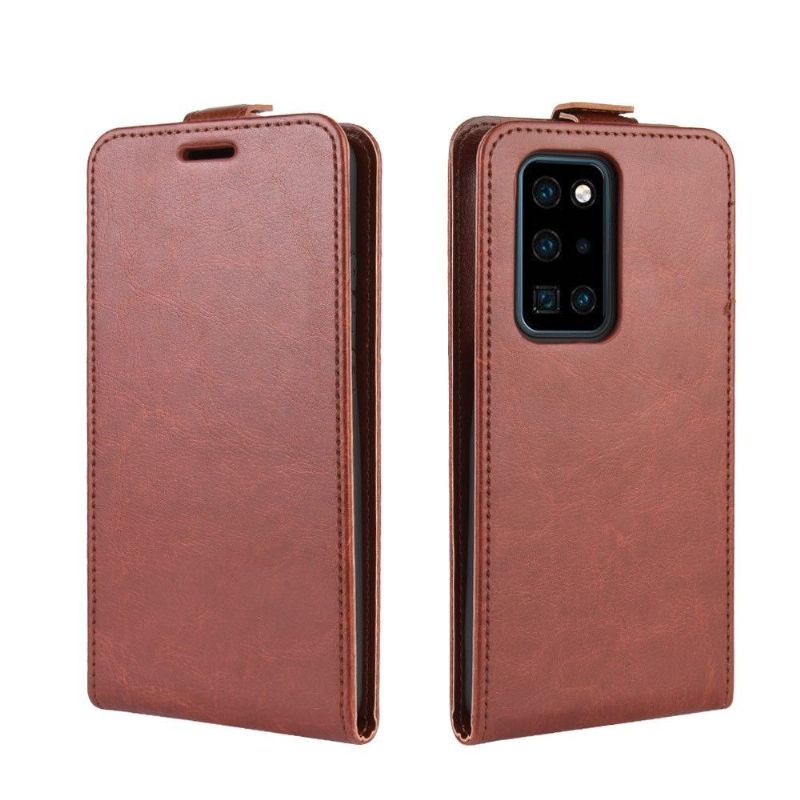 Læder Cover Huawei P40 Pro Original Flip Cover Rene Verticale