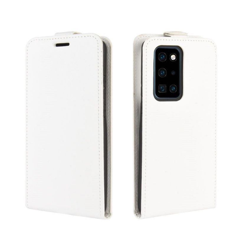 Læder Cover Huawei P40 Pro Original Flip Cover Rene Verticale