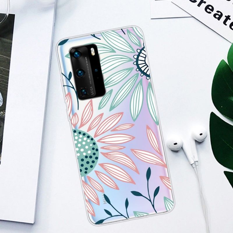 Mobilcover Huawei P40 Pro Daisy Blomster