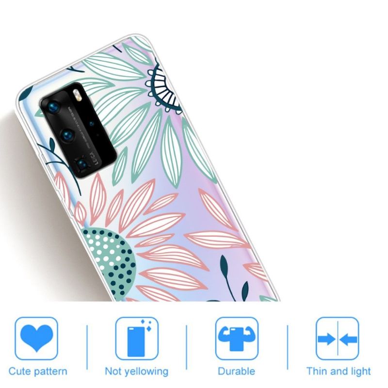 Mobilcover Huawei P40 Pro Daisy Blomster