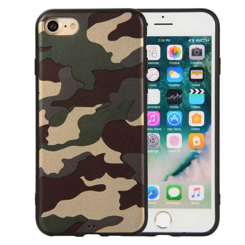 Cover iPhone 7 / 8 / SE (2020) Militær Camouflage