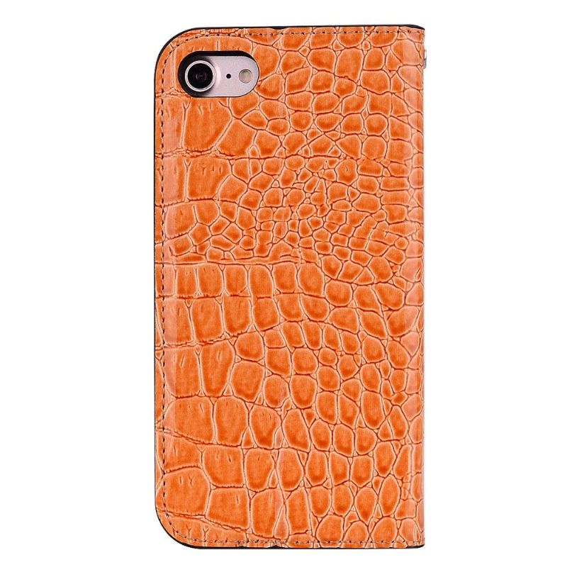 Etui iPhone 7 / 8 / SE (2020) Anti-fald Luksus Croc Effekt