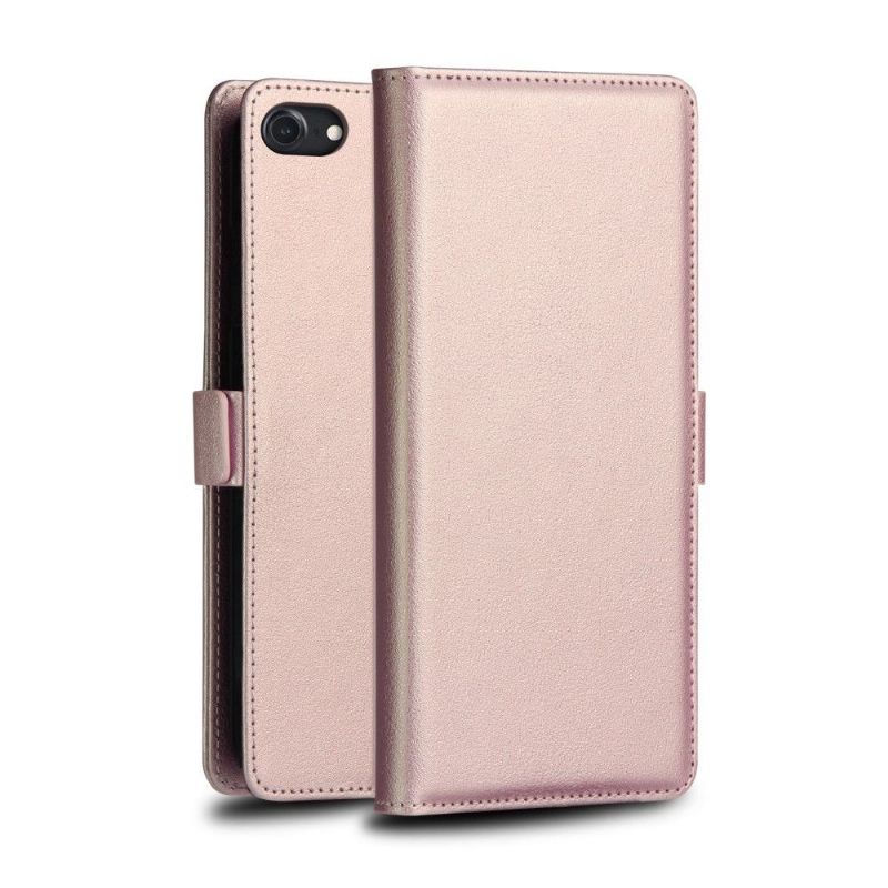 Flip Cover iPhone 7 / 8 / SE (2020) Milo Series Imiteret Læder