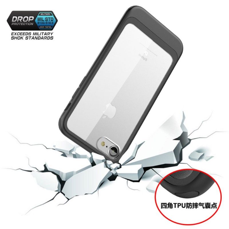 Mobilcover iPhone 7 / 8 / SE (2020) Original Transparent Contour Metal Effekt