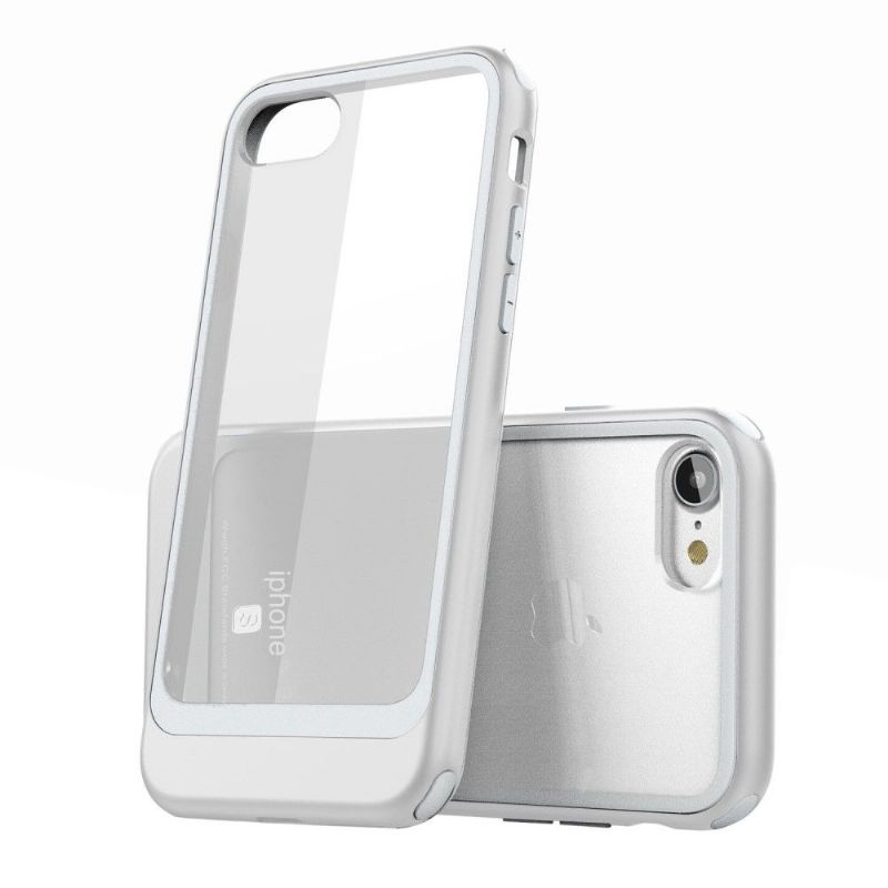 Mobilcover iPhone 7 / 8 / SE (2020) Original Transparent Contour Metal Effekt