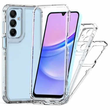 Cover Samsung Galaxy A16 5g 3-i-1 Gennemsigtig Beskyttelse