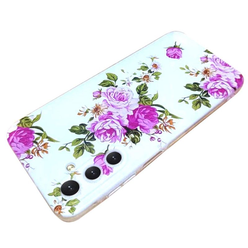 Cover Samsung Galaxy A16 5g Elegant Blomstermønster