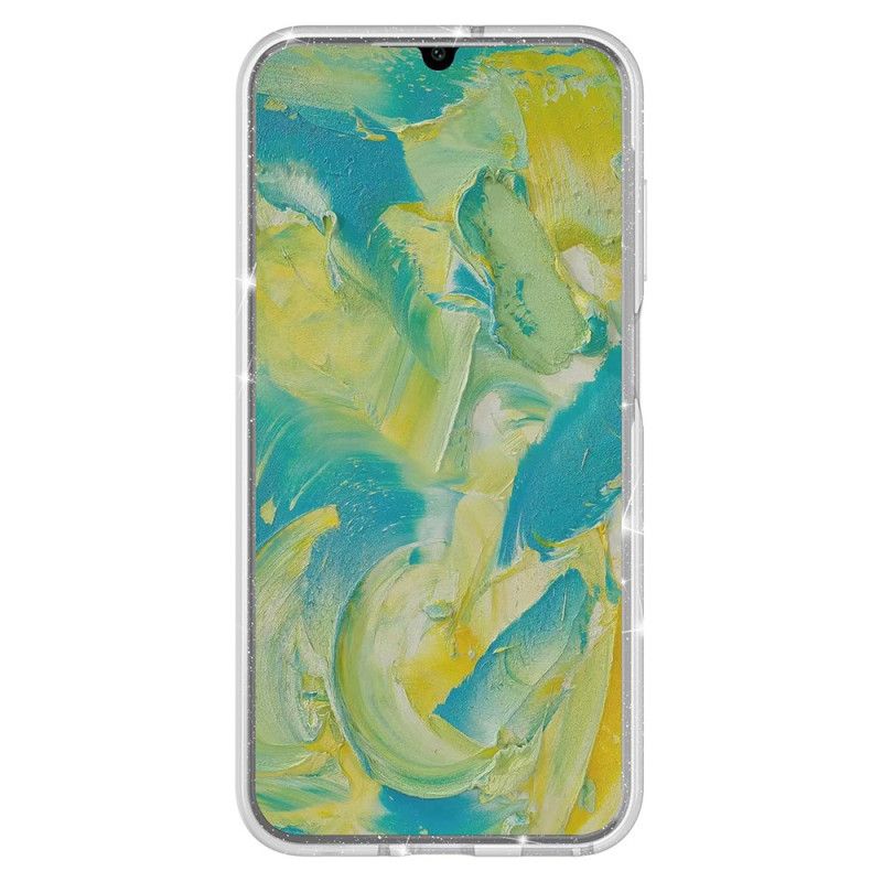 Cover Samsung Galaxy A16 5g Telefon Etui Glitrende Gennemsigtig