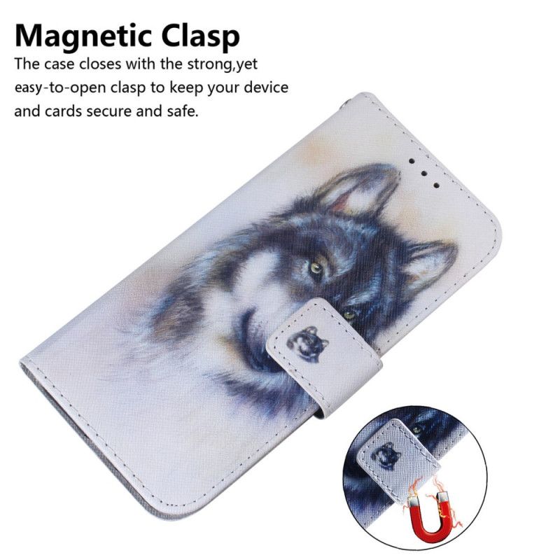 Flip Cover Samsung Galaxy A16 5g Akvarelhund