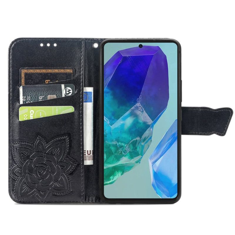 Flip Cover Samsung Galaxy A16 5g Barok Sommerfugl