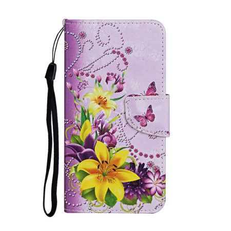 Flip Cover Samsung Galaxy A16 5g Gule Blomster