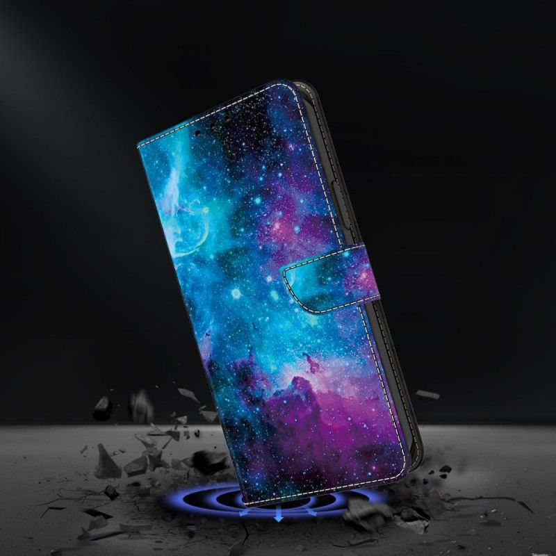 Flip Cover Samsung Galaxy A16 5g Kosmisk Himmel