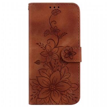 Flip Cover Samsung Galaxy A16 5g Liljeblomster