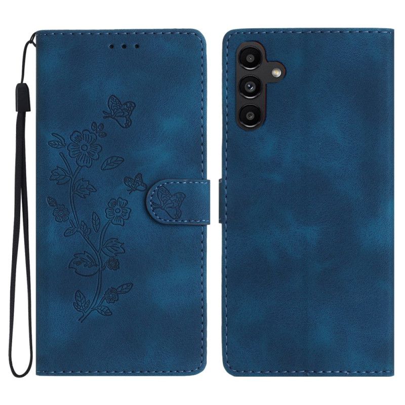 Flip Cover Samsung Galaxy A16 5g Stilfuld Blomster