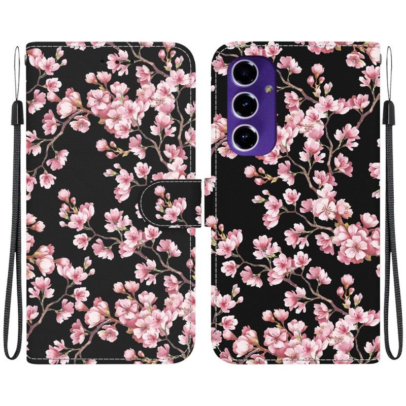 Flip Cover Til Samsung Galaxy A16 5g Blommeblomster