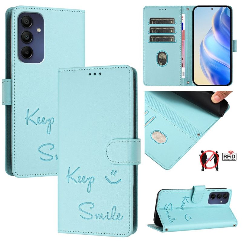 Flip Cover Til Samsung Galaxy A16 5g Hold Smil