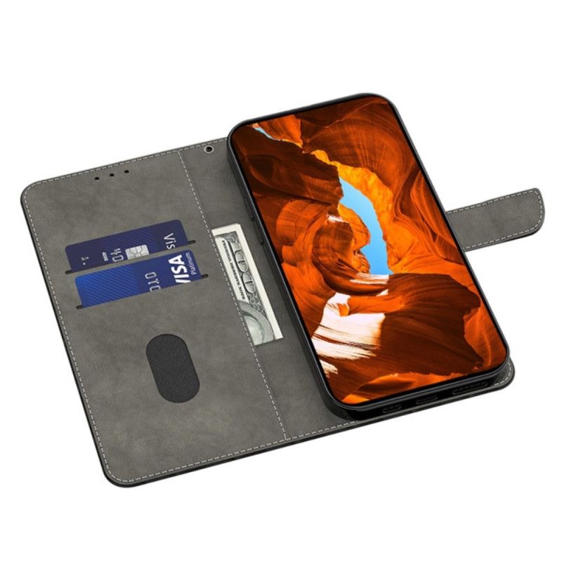 Flip Cover Til Samsung Galaxy A16 5g Træmønster